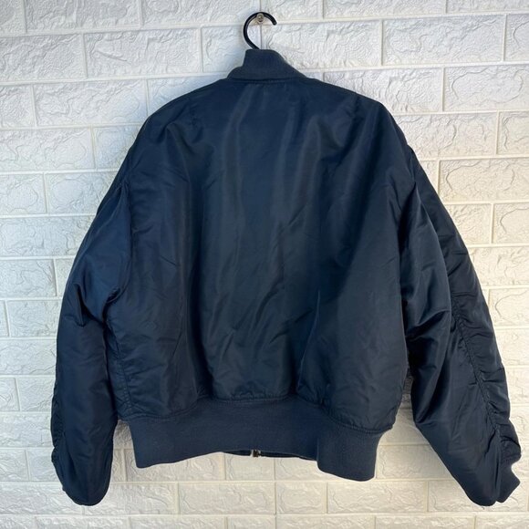 Schott NYC MA-1 Bomber Jacket – Classic Flight Jacket (Men's M) - Picture 5 of 8